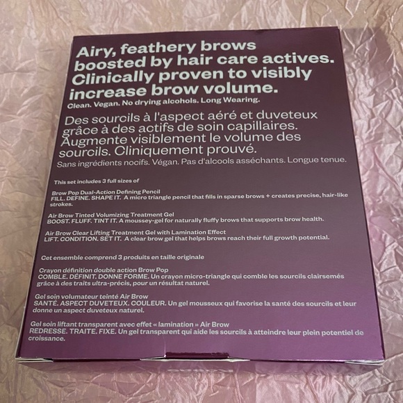 BNIB Kosas Brow Team Trio in “Taupe” (for cool blondes) 3 Full-Size Brow Product - Picture 3 of 9